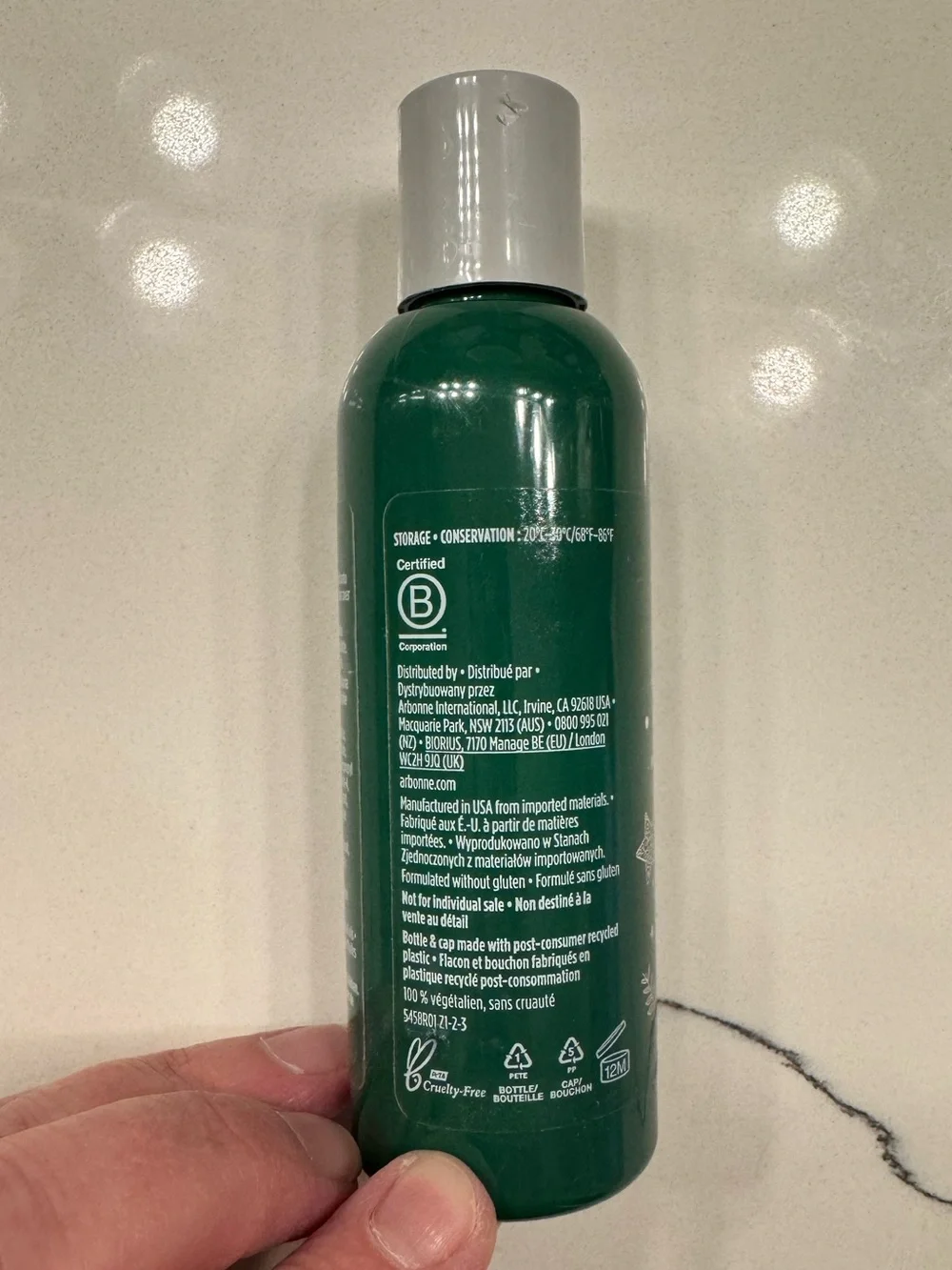 Arbonne Charcoal Concentrated Shower Gel - Unopened
